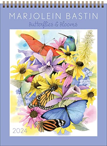 Marjolein Bastin 2024 Calendar: Butterflies & Blooms von Andrews McMeel Publishing
